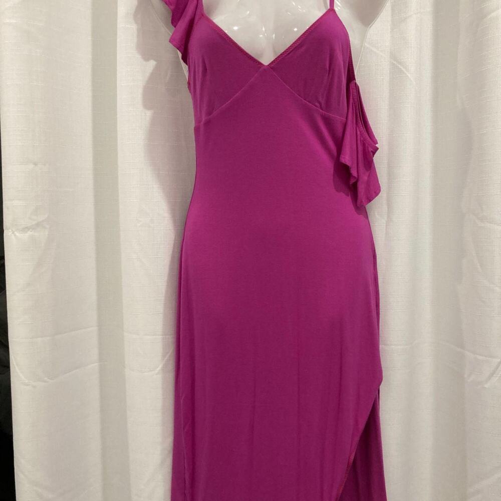 House of Harlow 1960 x REVOLVE Asymmetrical Ruffle Midi Dress XS